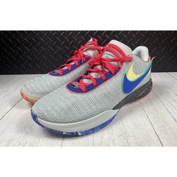 Nike LeBron 20 Nike Lifer Silver Yellow Black DJ5423-002 Mens Size 8 Women\'s 9.5 main image 8